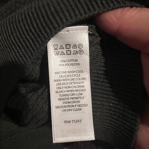 Cynthia Rowley 3x green turtleneck sweater - Picture 8 of 10